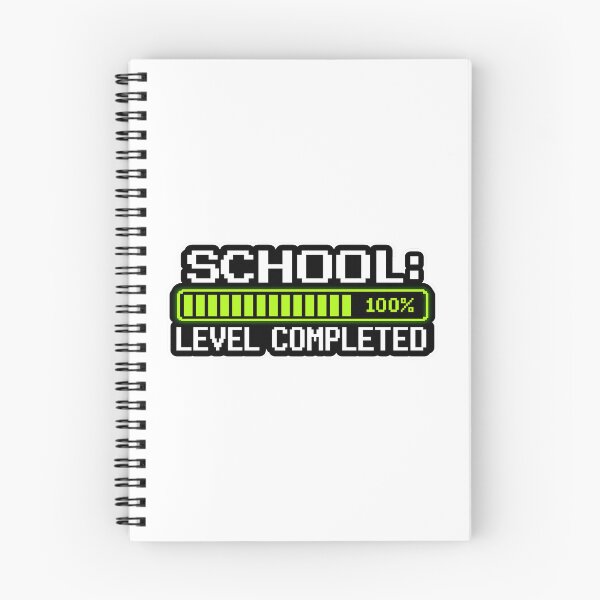 Item preview, School Level Completed 100% – Gamer Style Graduation Funny Class of 2026 Tee designed and sold by MartBook.