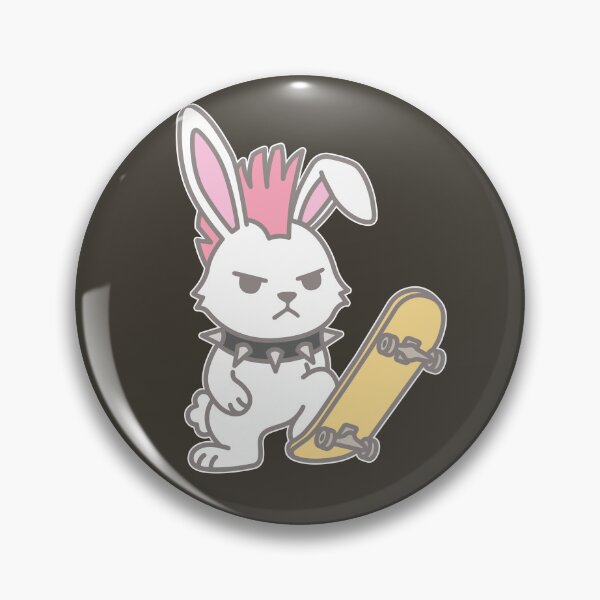 Item preview, Skater Bunny 90s Street Culture Graphic For Boys and Girls designed and sold by roarsomethings.