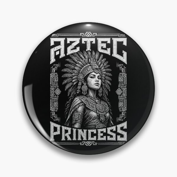 Item preview, Aztec Princess Mesoamerican Warrior Portrait designed and sold by Victor Shadehorn.