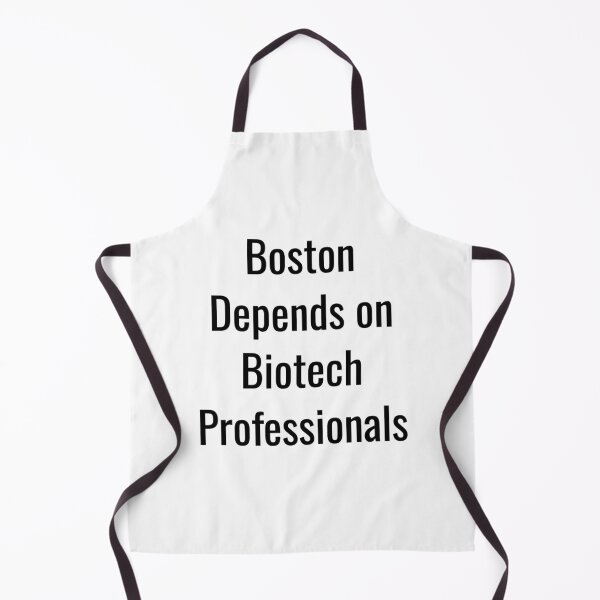 Item preview, Boston Depends on Biotech Professionals (Black Text) designed and sold by City Makers.