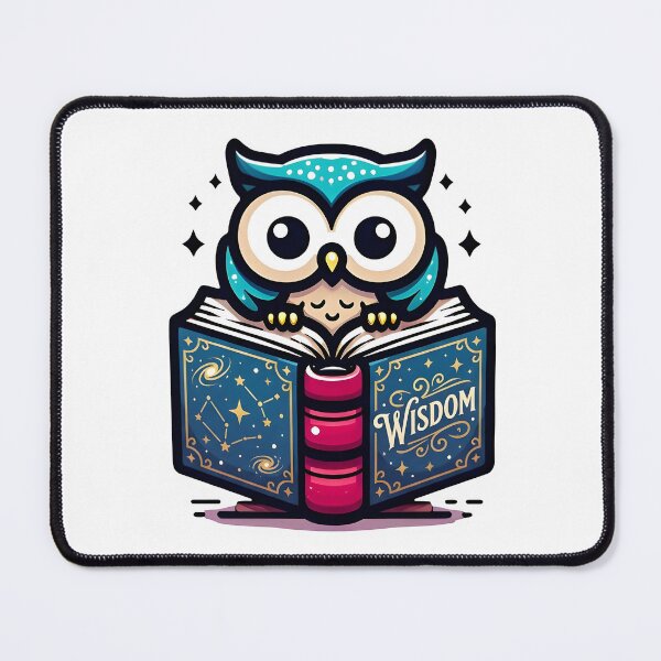 Item preview, Wise Owl.Wisdom book lover. designed and sold by SideKickCreates.