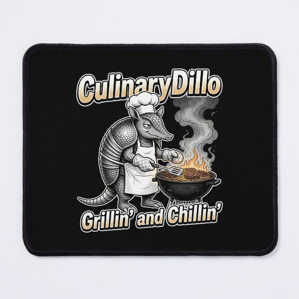 Item preview, CulinaryDillo Grillin and Chillin Armadillo designed and sold by TshirtsOnline-.