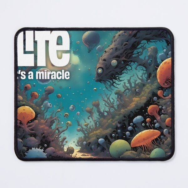 Item preview, Life — It's a Miracle. But Not Always a Nice One. designed and sold by Mantramontics.