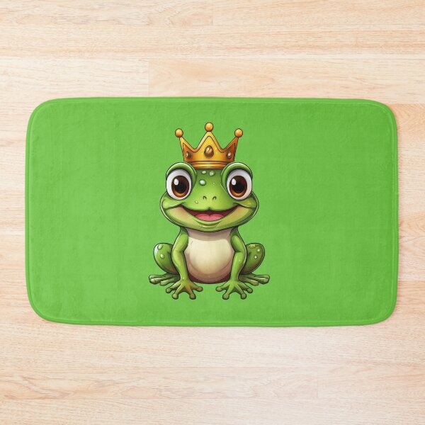 Item preview, Royal Ribbit Prince Frog - Adorable Crowned Froggy King Sticker & Design" designed and sold by Outlet Raloel.