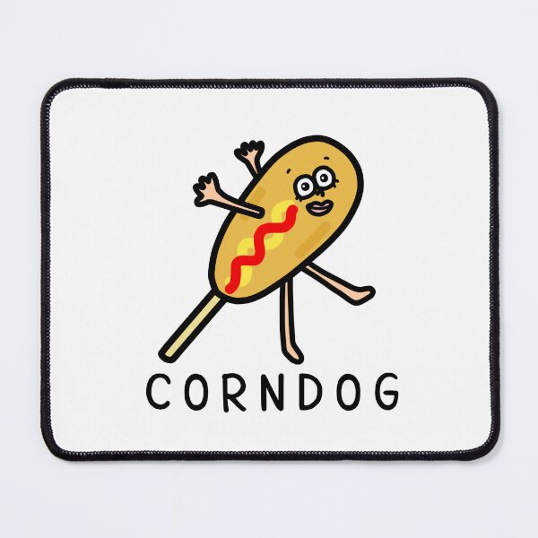 Item preview, Cute CORNDOG designed and sold by kanaehonkawa.