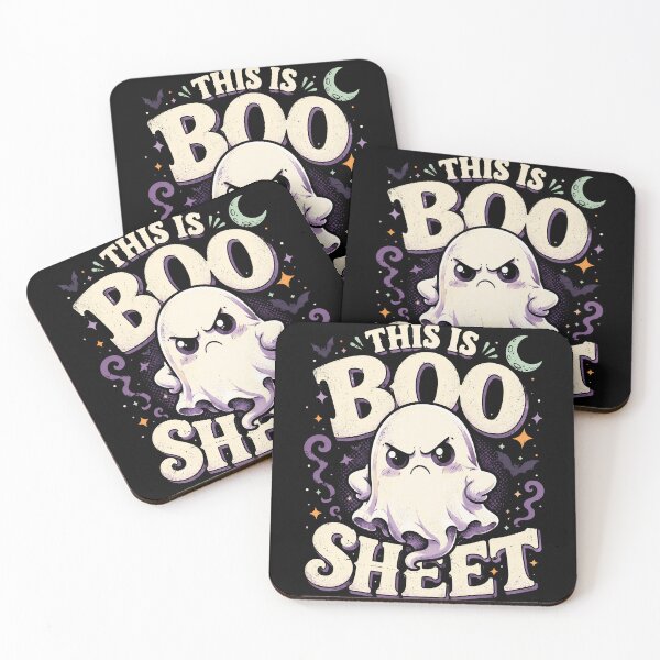 Item preview, This Is Boo Sheet Ghost Halloween Humor designed and sold by Victor Shadehorn.