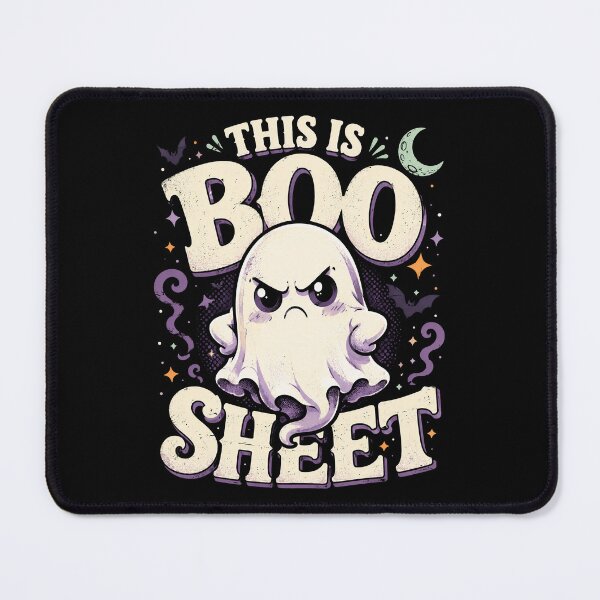 Item preview, This Is Boo Sheet Ghost Halloween Humor designed and sold by Victor Shadehorn.