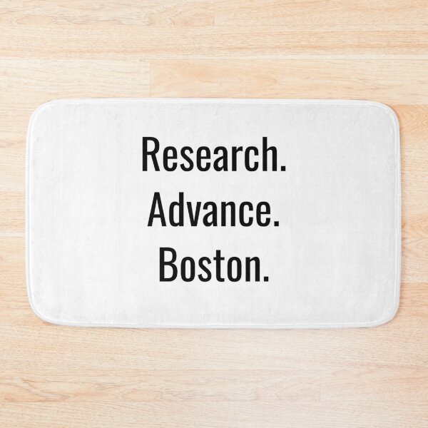 Item preview, Research. Advance. Boston. (Black Text) designed and sold by City Makers.