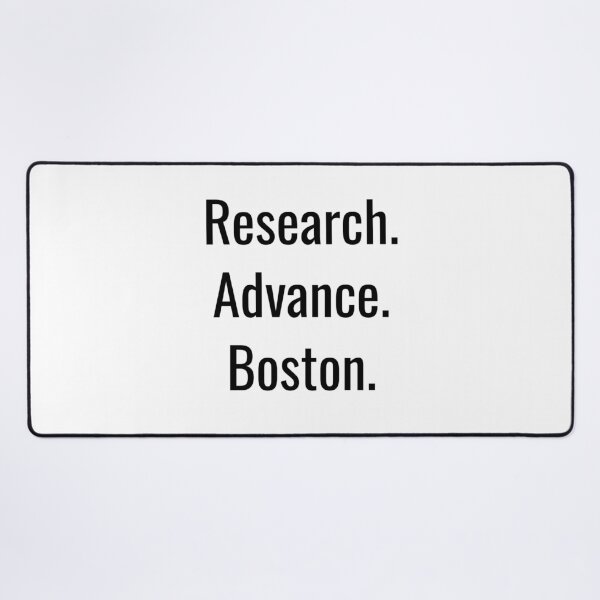 Item preview, Research. Advance. Boston. (Black Text) designed and sold by City Makers.