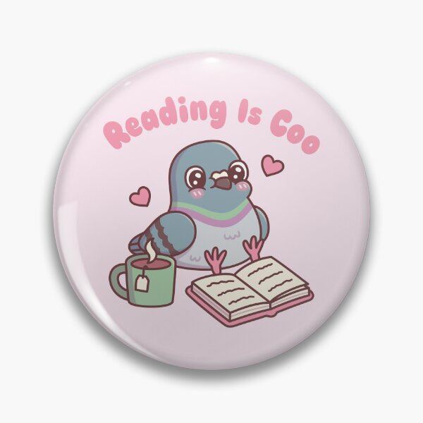 Item preview, Cute Pigeon With Book Reading Is Coo designed and sold by rustydoodle.