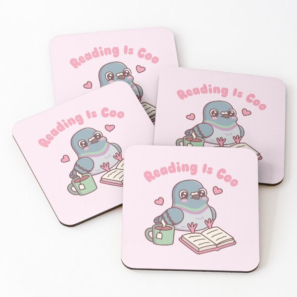 Item preview, Cute Pigeon With Book Reading Is Coo designed and sold by rustydoodle.