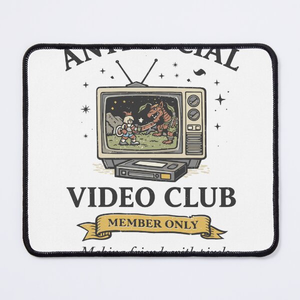 Item preview, Anti Social Video Club designed and sold by Matinez Pink.