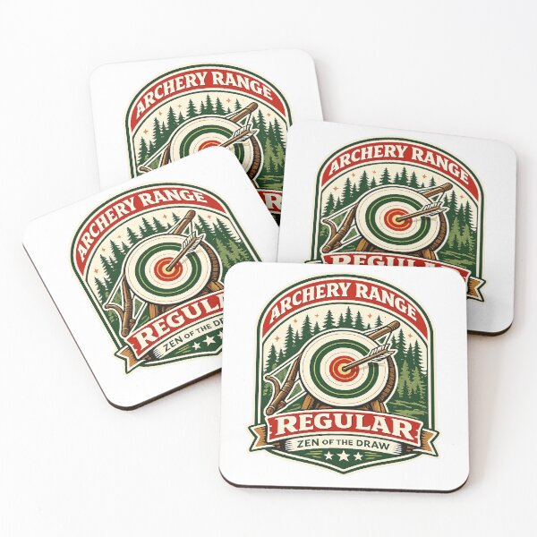 Item preview, Vintage Archery Range Badge Recurve Bow Target Bullseye Traditional Archery Lover Gift designed and sold by The Junto Shop.