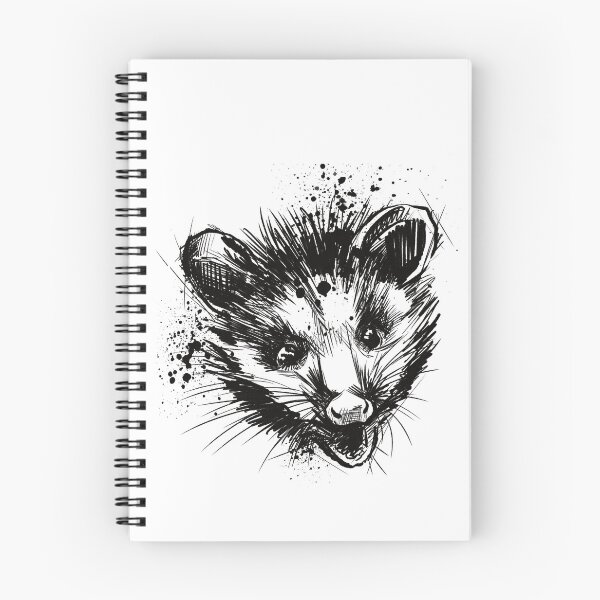 Item preview, Possum Ink Wildlife Portrait Art designed and sold by Inkversed.