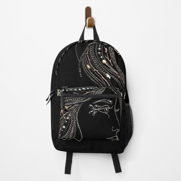 Item preview, Embrace the Wild Flow - Tribal Bohemian Line Art Portrait designed and sold by IXM_CREATION.