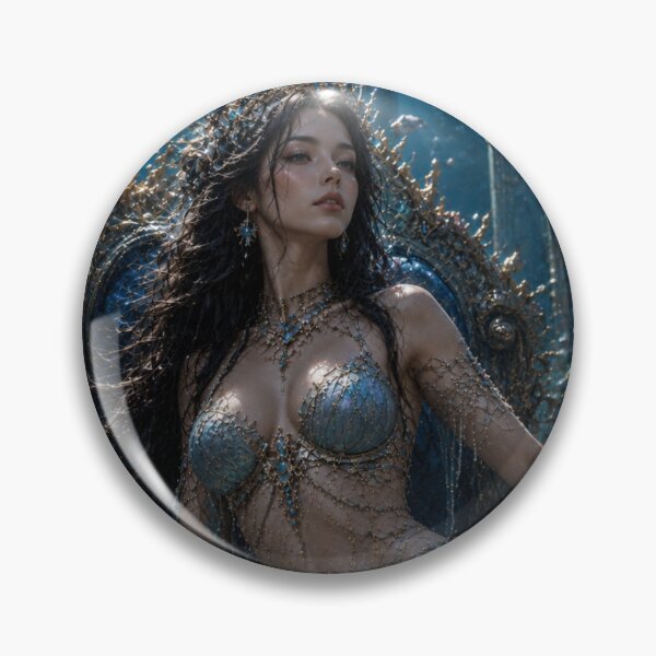 Item preview, Mermaid Empress of the Sapphire Ocean designed and sold by Pond21.
