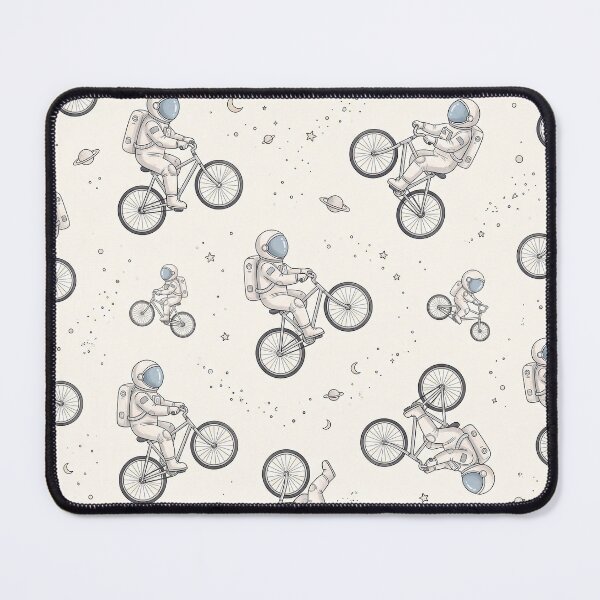 Item preview, Cosmic Cyclist Pattern Art designed and sold by krazzyremo.