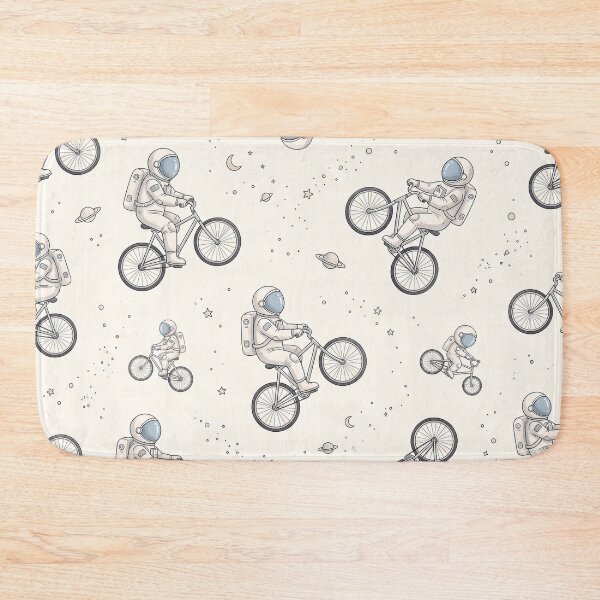 Item preview, Cosmic Cyclist Pattern Art designed and sold by krazzyremo.