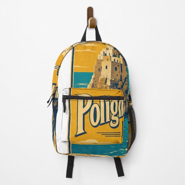 Item preview, Polignano a Mare Italy Travel Souvenir Retro Illustration designed and sold by VisualArtsOasis.