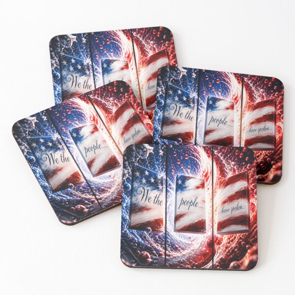 Item preview, We the People Triptych Flag designed and sold by CyndiEpps.