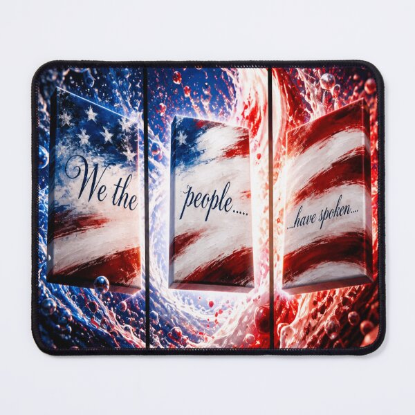 Item preview, We the People Triptych Flag designed and sold by CyndiEpps.