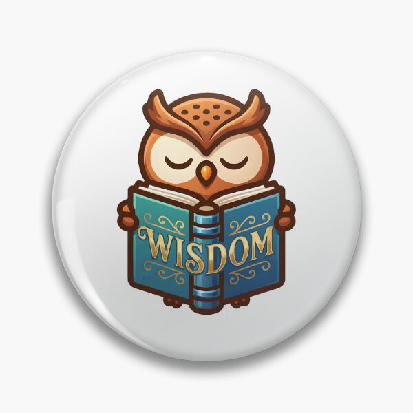 Item preview, Wise Owl.Wisdom book lover.  designed and sold by SideKickCreates.