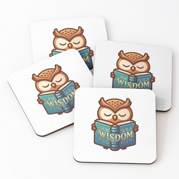 Item preview, Wise Owl.Wisdom book lover.  designed and sold by SideKickCreates.