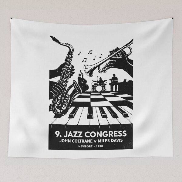 Item preview, Jazz Congress 1958 designed and sold by Matinez Pink.