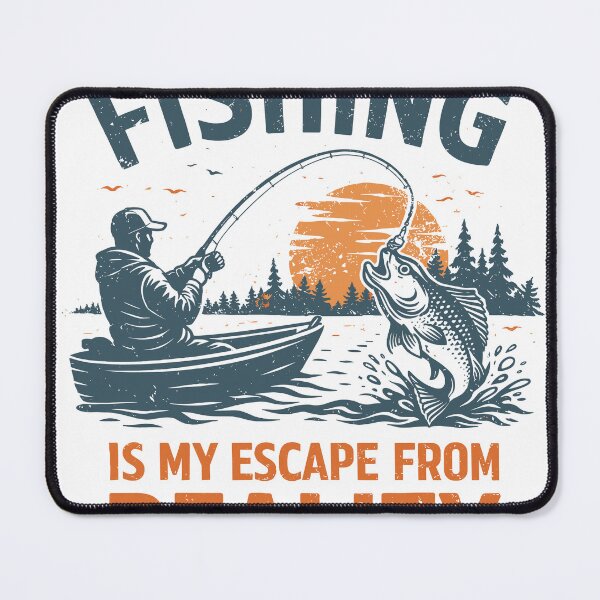 Item preview, Escape From Reality Fishing designed and sold by Matinez Pink.