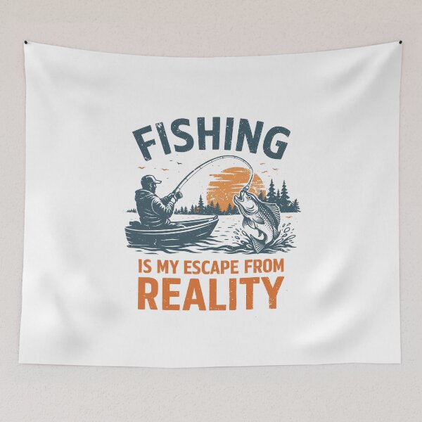 Item preview, Escape From Reality Fishing designed and sold by Matinez Pink.