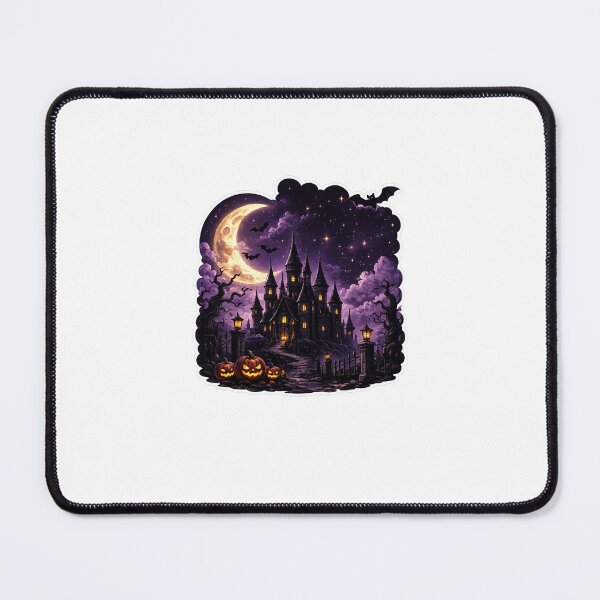 Item preview,     Haunted Castle Under Full Moon designed and sold by Bibiirano Store.