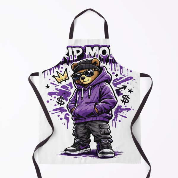 Item preview, Drip Mode – Trendy Teddy Bear Streetwear Sticker designed and sold by AVINN-SENPAI.