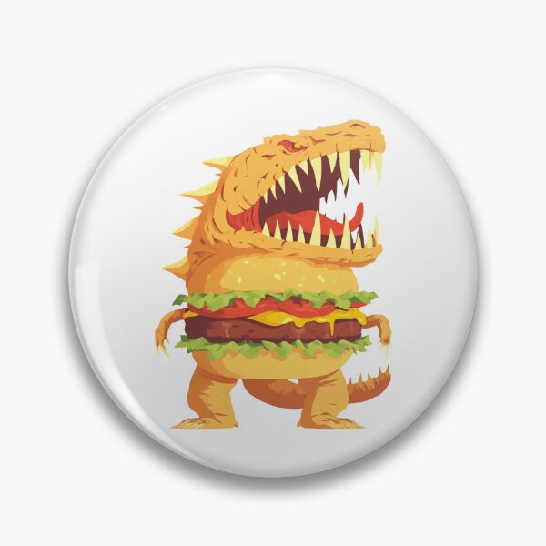 Item preview, Burgerzilla: He Came For The Fries designed and sold by urBlank.