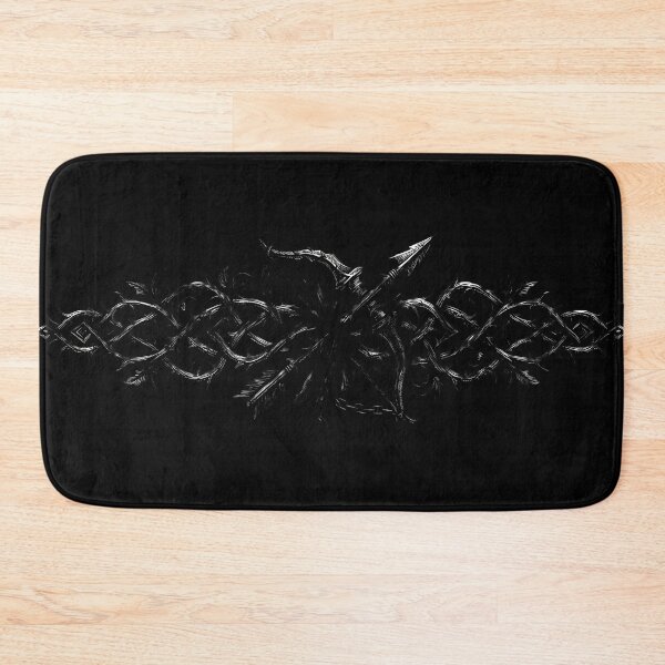 Item preview, Sagittarius Zodiac Gothic Tribal Ornament Vignette designed and sold by DarkOriginArts.