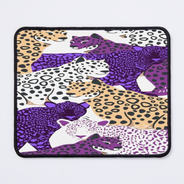 Item preview, Colorful Seamless Leopard Pattern and Exotic Big Cats Illustration designed and sold by hetal66.