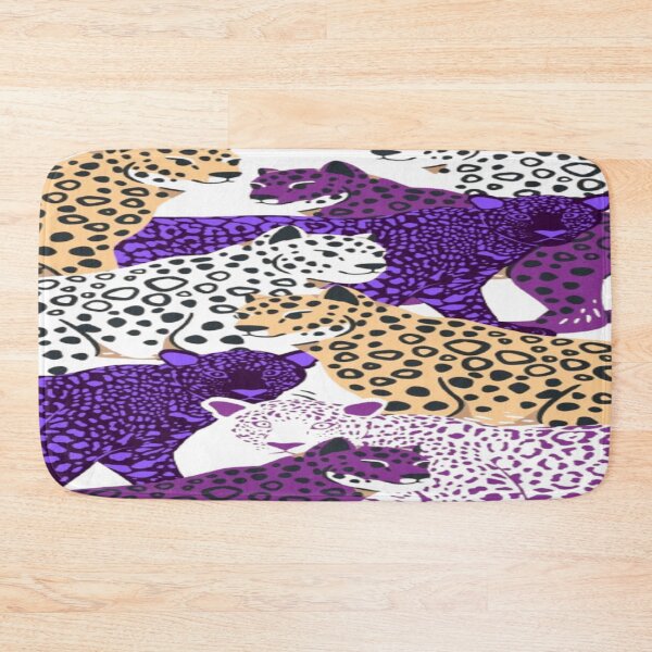 Item preview, Colorful Seamless Leopard Pattern and Exotic Big Cats Illustration designed and sold by hetal66.