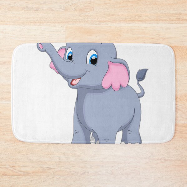 Item preview, Cute Little Baby Elephant Cartoon designed and sold by DailyDoodlesBySumbul.
