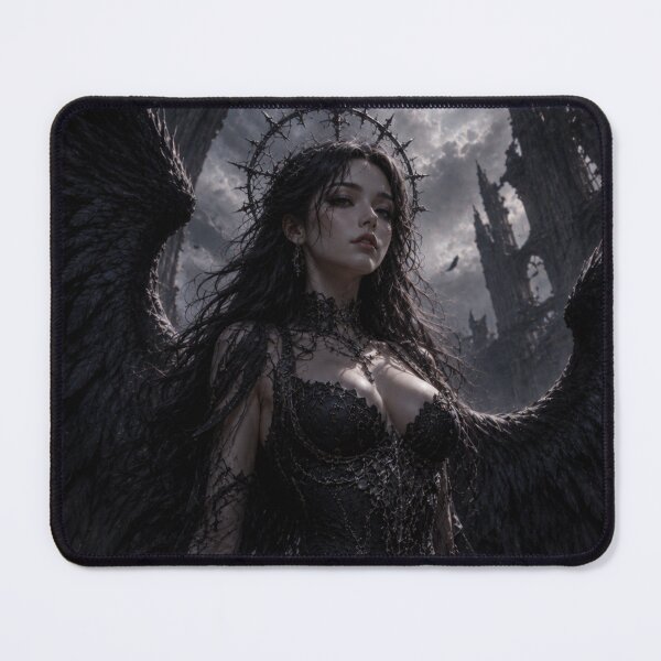 Item preview, Dark Angel of the Fallen Skies designed and sold by Pond21.
