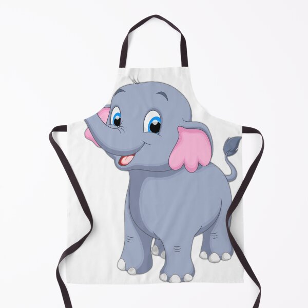 Item preview, Cute Little Baby Elephant Cartoon designed and sold by DailyDoodlesBySumbul.