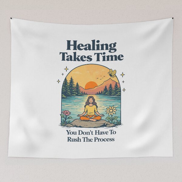 Item preview, Healing Takes Time designed and sold by Matinez Pink.