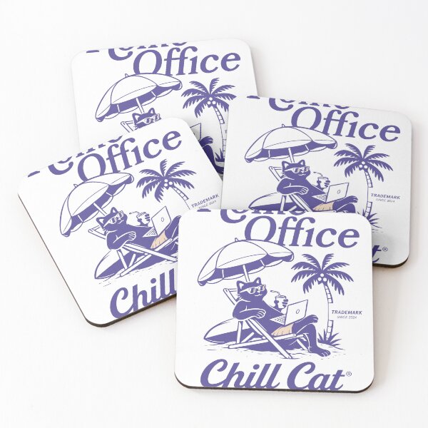 Item preview, Home Office Chill Cat designed and sold by Matinez Pink.