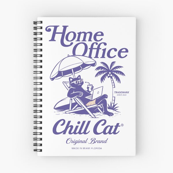 Item preview, Home Office Chill Cat designed and sold by Matinez Pink.
