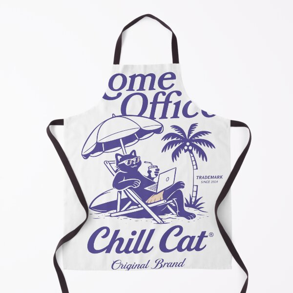 Item preview, Home Office Chill Cat designed and sold by Matinez Pink.