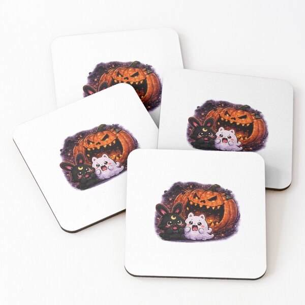 Item preview, Cute Halloween Ghost Pumpkin Friends designed and sold by Bibiirano Store.