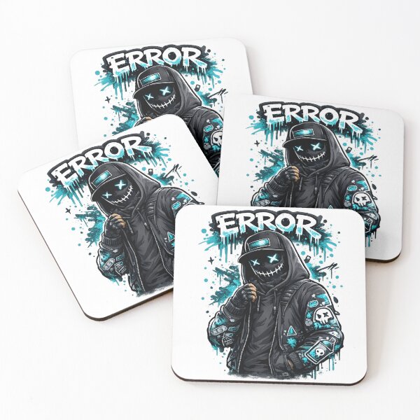Item preview, Error – LED Mask Cyberpunk Techwear Graphic designed and sold by AVINN-SENPAI.