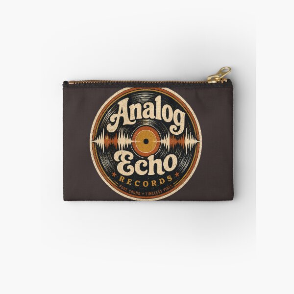 Item preview, Analog Echo Records - Vintage Record Label designed and sold by JustResultsCo.