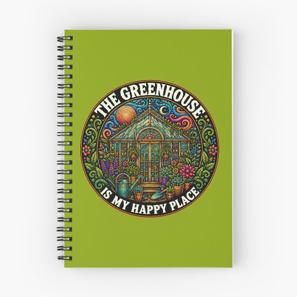 Item preview, The Greenhouse Is My Happy Place designed and sold by Victor Shadehorn.