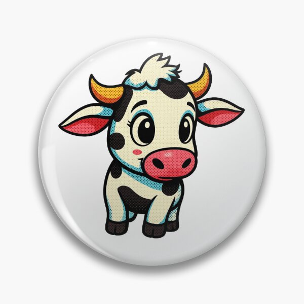 Item preview, Cute Cow Pop-art T-shirt Gifts  designed and sold by ZemVibe.