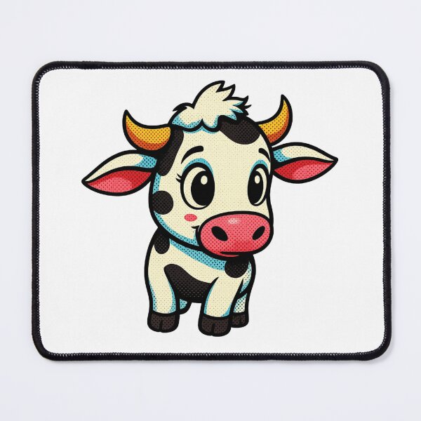 Item preview, Cute Cow Pop-art T-shirt Gifts designed and sold by ZemVibe.