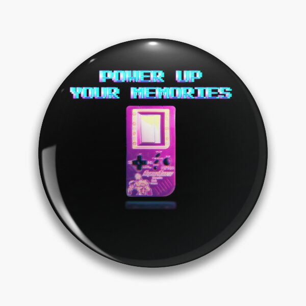 Item preview, Power Up Your Memories Retro Handheld Gaming designed and sold by ZJDesignsArt.